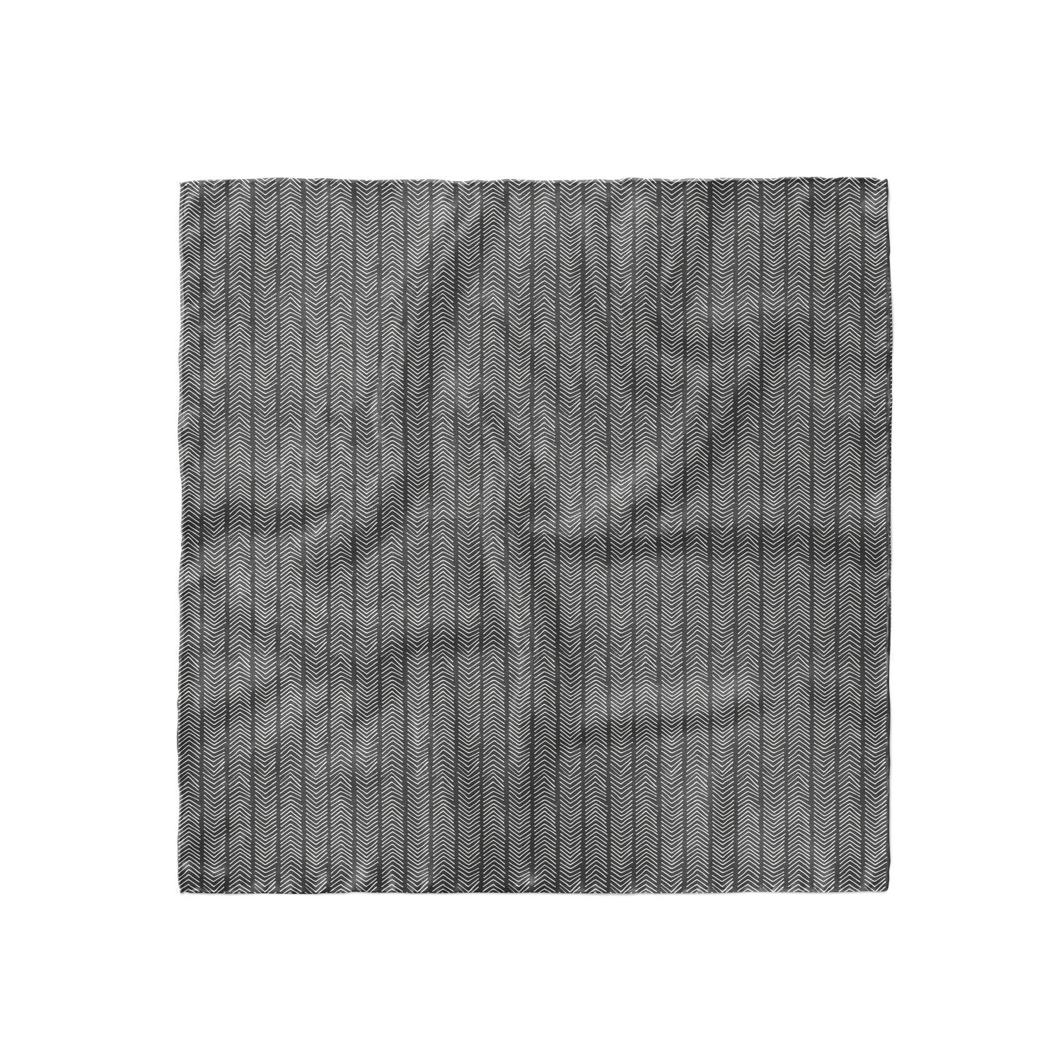 Ambesonne Chevron Hair Scarf - Stylish Head Wrap for Women, Boho Fashion Accessory - Perfect for Beach, Yoga, and Everyday Wear