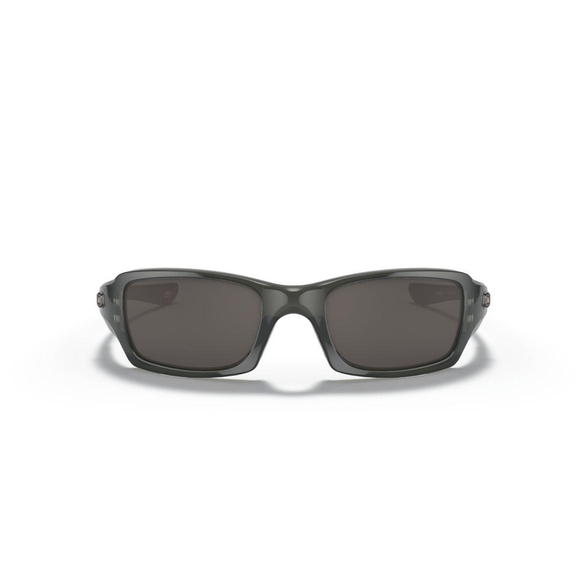 Oakley Fives Squared Sunglasses - Grey Smoke/Warm Grey Polarized Lenses (0OO9238 923805) for Running, Cycling & Outdoor Sports