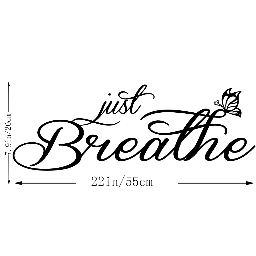 Inspirational Quotes Vinyl Wall Decal - Positive Sayings & Motivational Art for Living Room, Bedroom, Office Décor - Perfect for Home, Workspace & Gift Giving