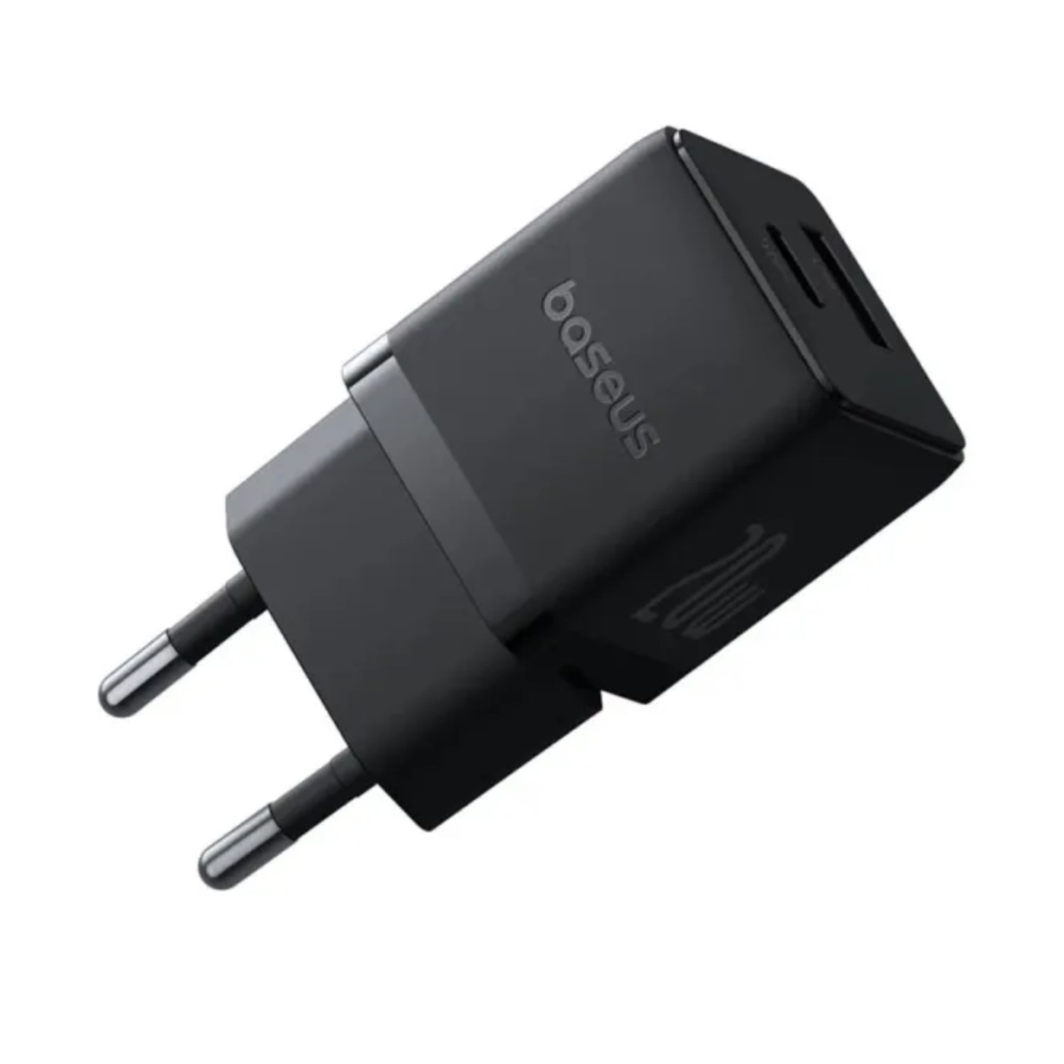 Baseus 20W Fast Charger with USB-C & USB-C Cable - Compact & Portable for iPhone, Android, Travel & Home Use