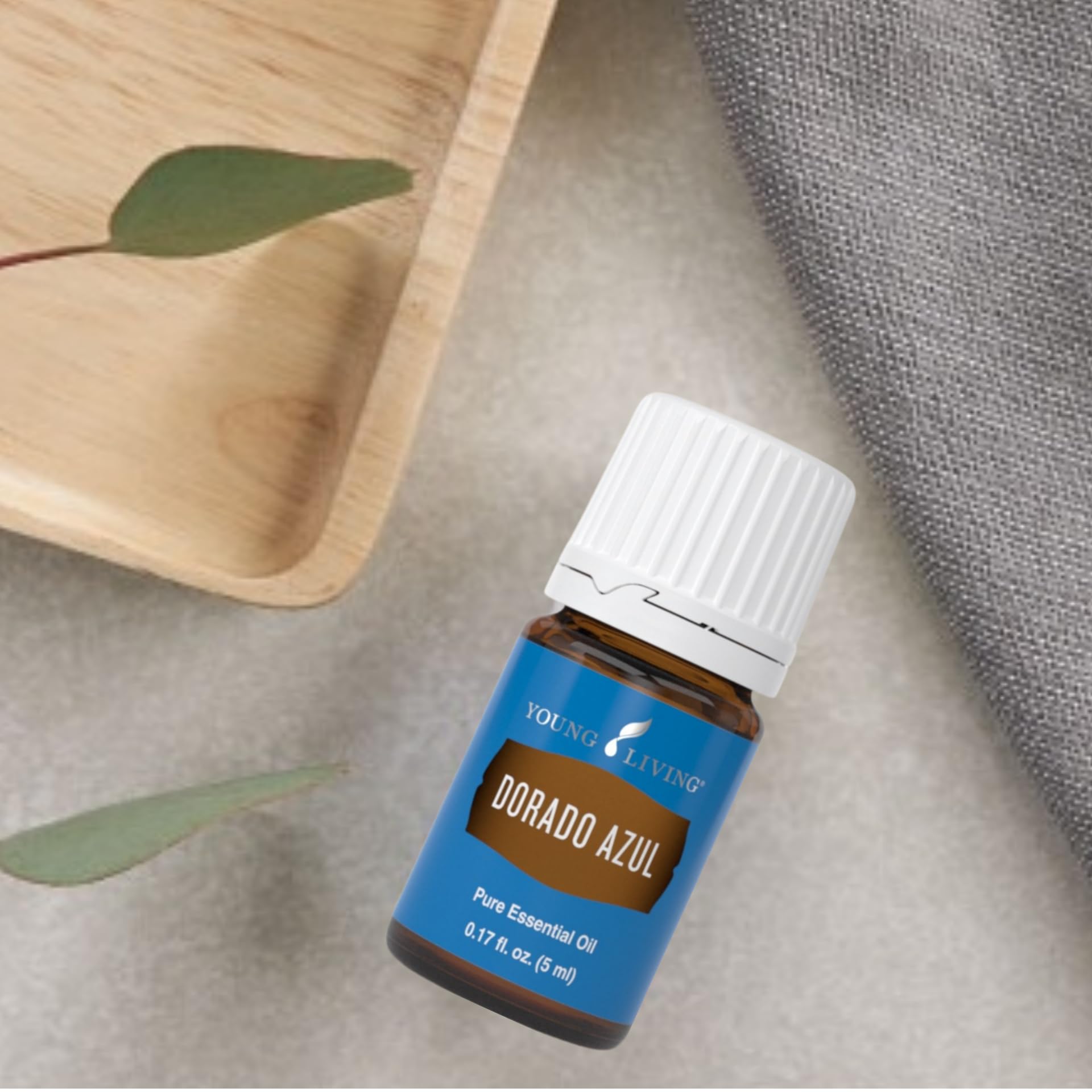 Young Living Essential Oils Dorado Azul Essential Oil 5ml - Pure Therapeutic Grade for Aromatherapy, Relaxation & Stress Relief - Perfect for Diffusers, Massage & DIY Skincare