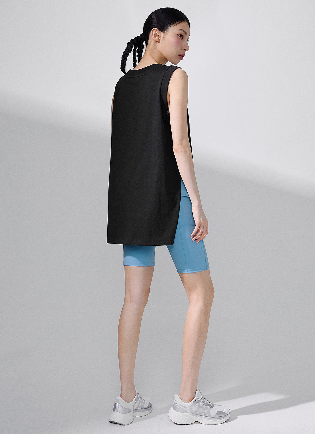 Sexy Deep Slit Sleeveless Bodycon Dress for Women - Party, Club, Date Night & Evening Outfits