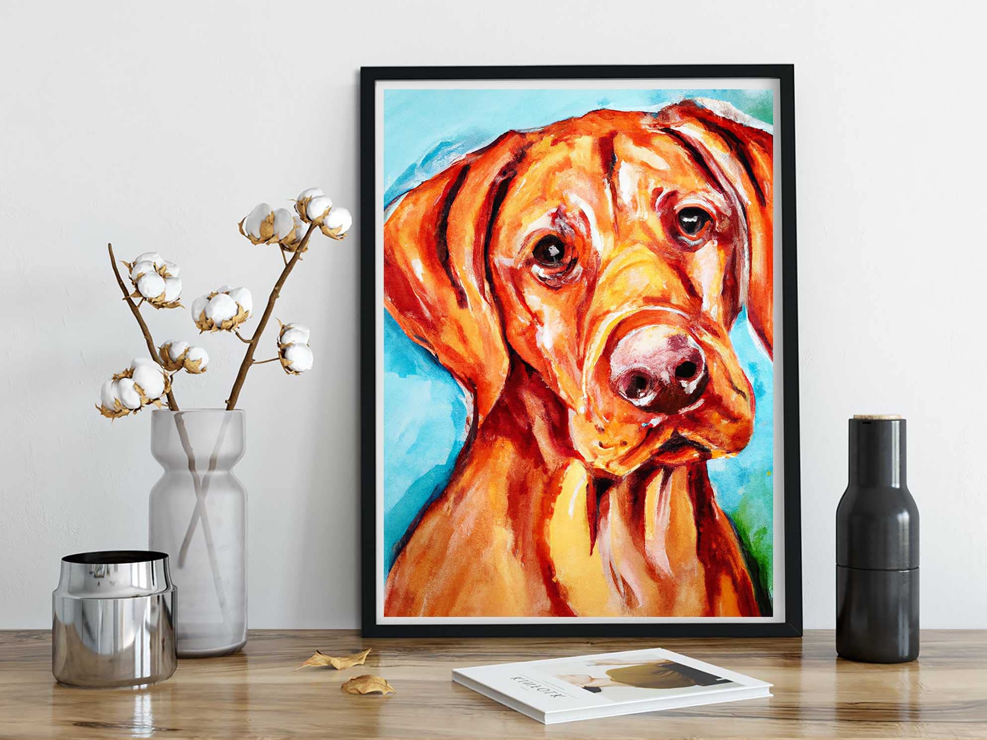 Kaliosy DIY 5D Diamond Painting Kit for Adults - Dog Design by Numbers, 30x40cm (12x16in) Diamond Art Canvas Wall Decor - Perfect for Home Decoration, Stress Relief & Creative Gift