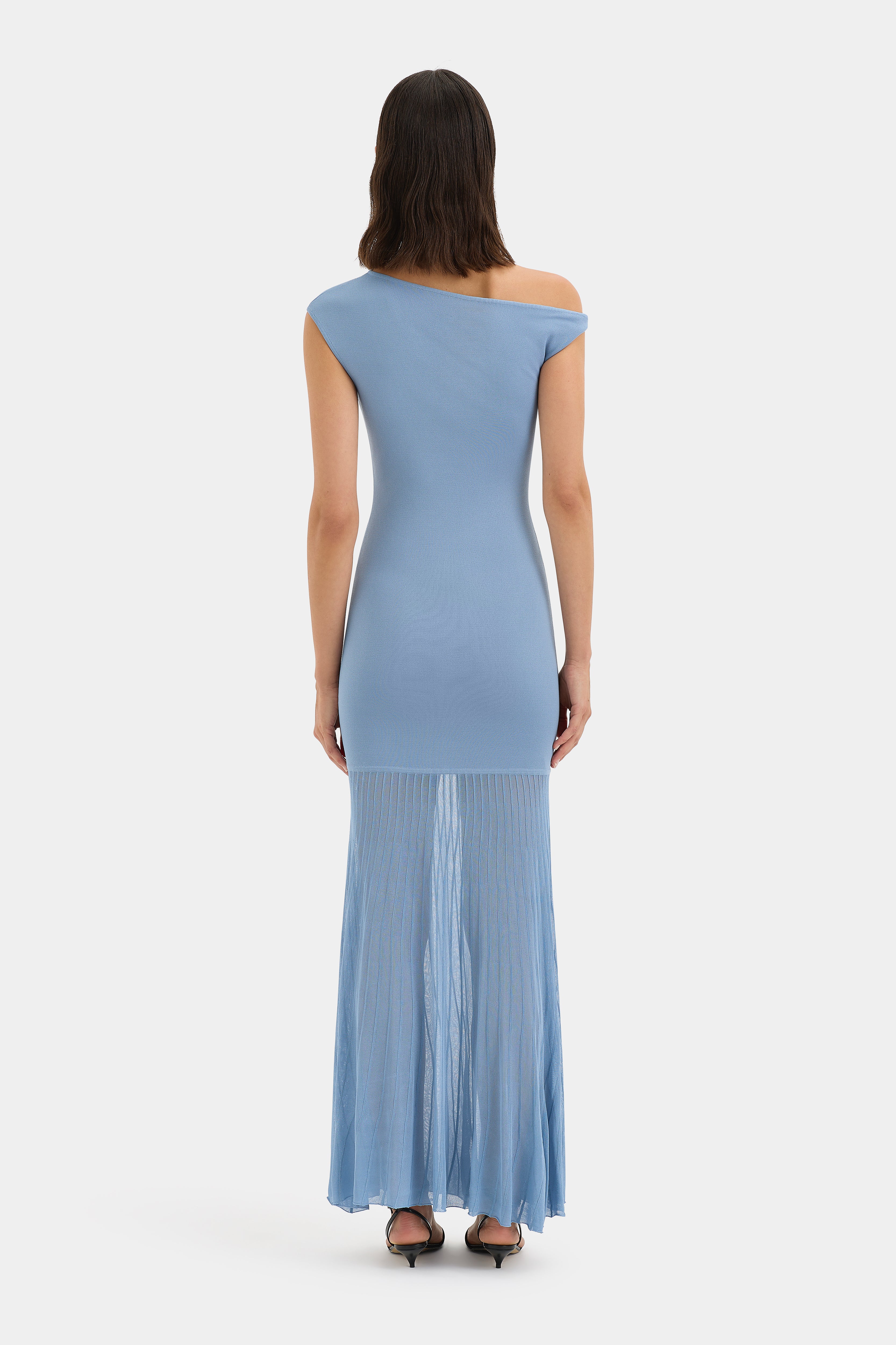 Indigo Twist Dress - Elegant Women's Wrap Dress for Casual & Evening Wear | Perfect for Date Nights, Parties & Office Outfits