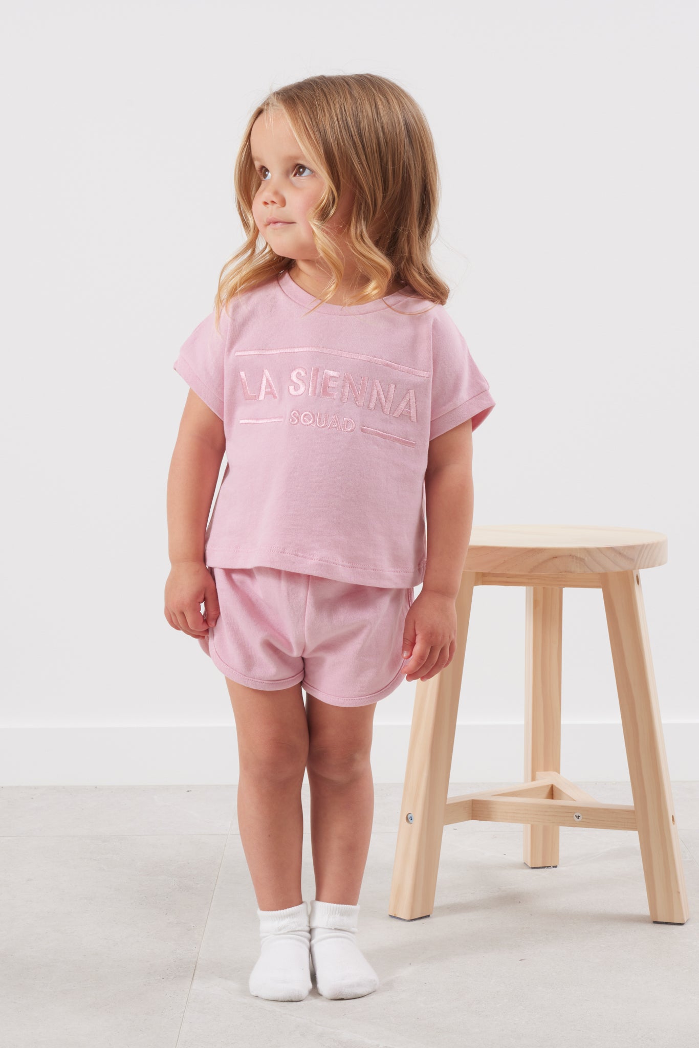 Summer Squad Set - Sugar Pink | Trendy Matching Outfits for Girls | Perfect for Beach Vacations, Family Photos & Summer Playdates