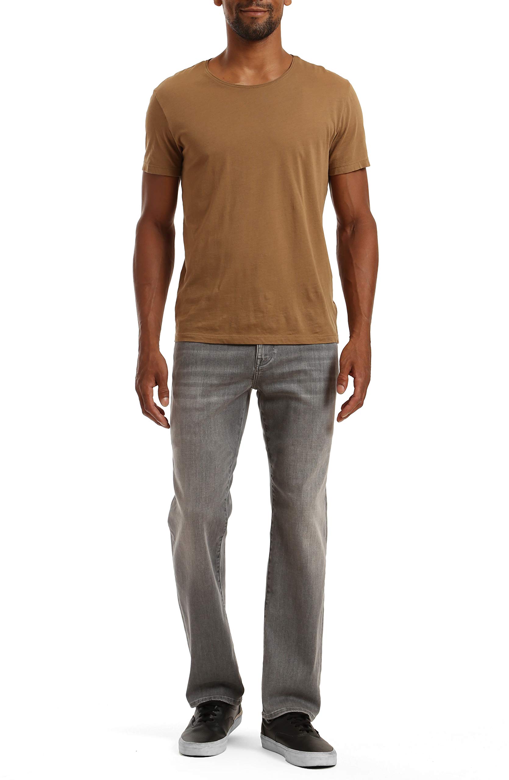 Mavi Zach Men's Regular Rise Straight Leg Jeans - Classic Denim Pants for Casual Wear, Work & Everyday Comfort