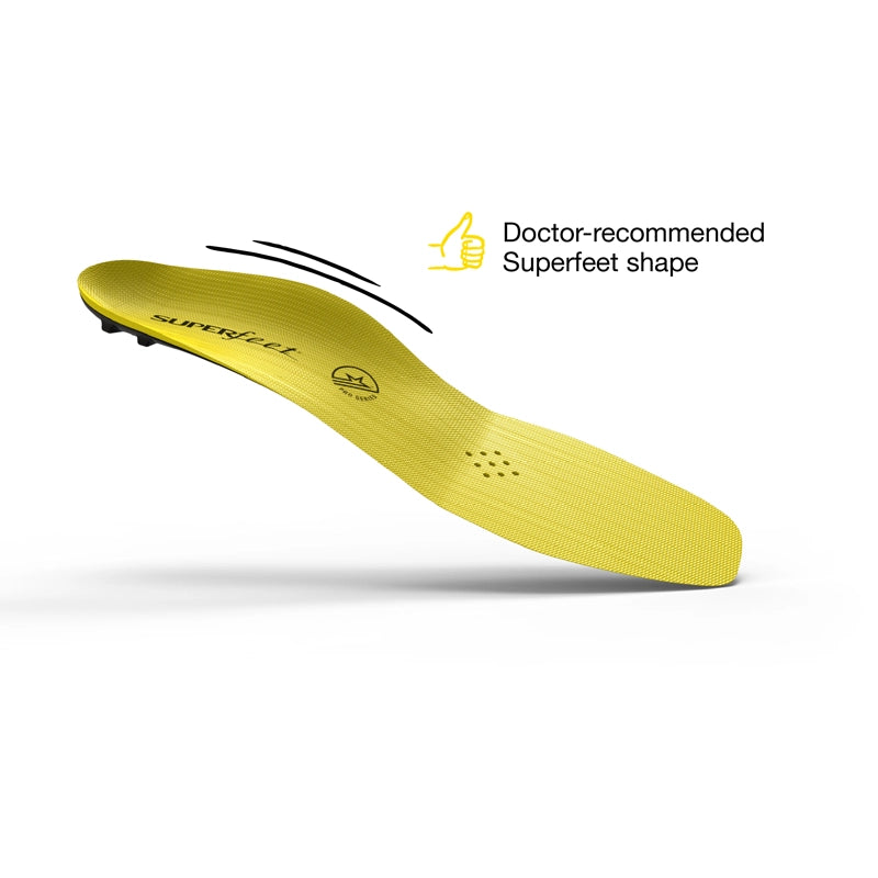 Superfeet Hockey Performance Insoles - Premium Arch Support for Hockey Skates - Enhance Comfort & Stability on Ice - Perfect for Hockey Players & Ice Skaters