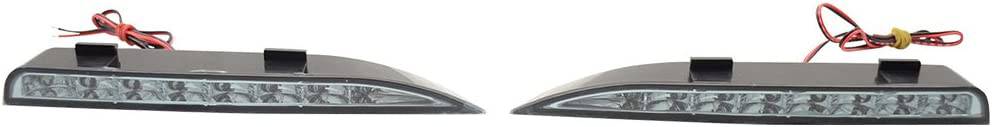 2006-2011 Honda Civic Mugen RR Bumper Daytime Running Lights - Clear Lens Replacement - Perfect for Night Driving & Car Customization