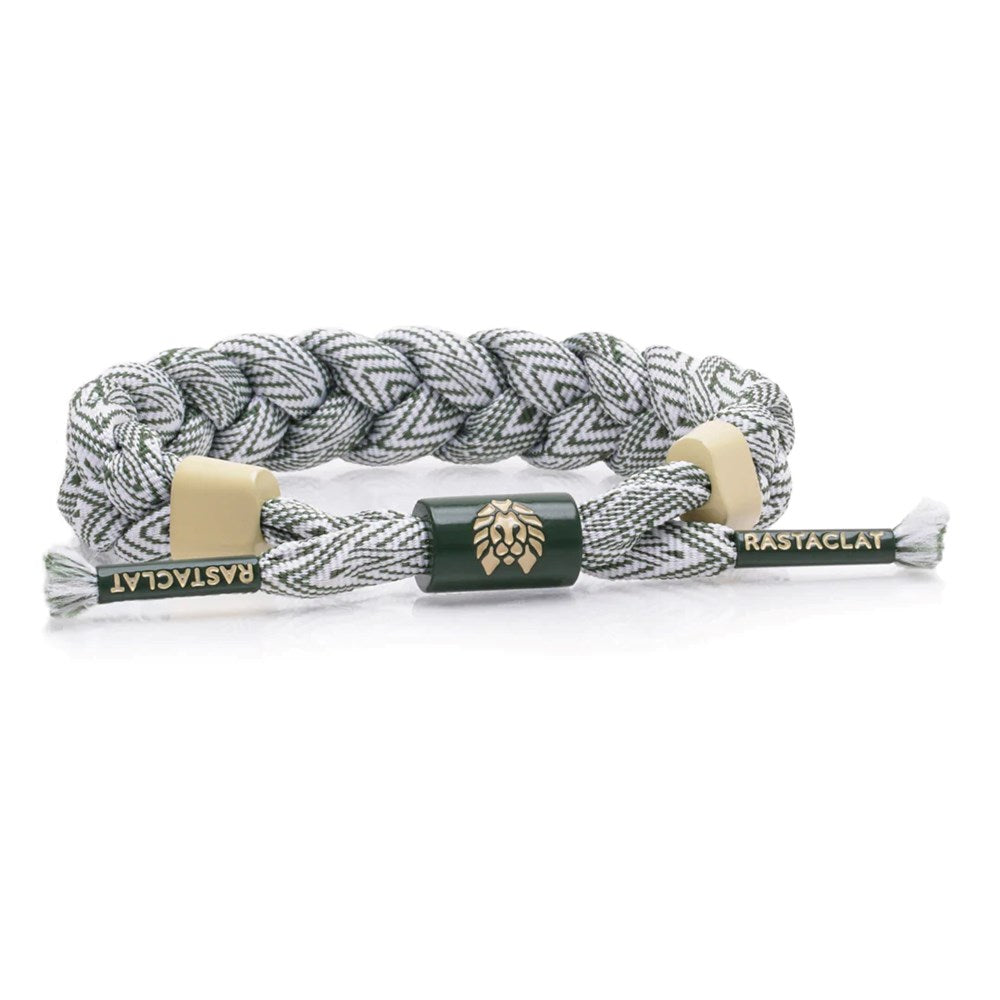 Rastaclat Green Mile M/L Adjustable Wristband - Stylish Unisex Bracelet for Men & Women - Perfect for Running, Gym, Workout & Everyday Wear