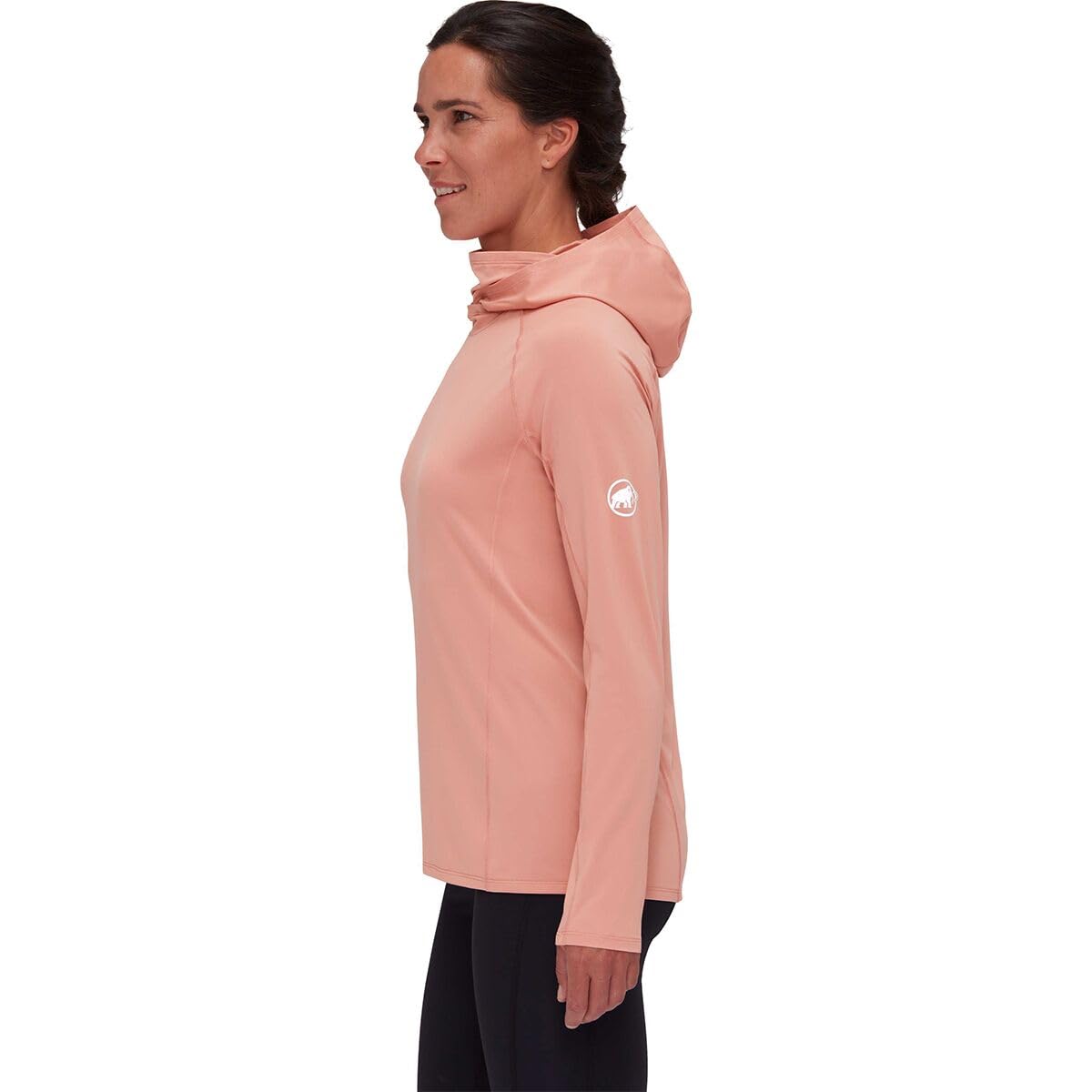 Mammut Selun FL Sun Hoodie for Women - Lightweight UPF 50+ Sun Protection Hooded Sweatshirt for Hiking, Running & Outdoor Activities