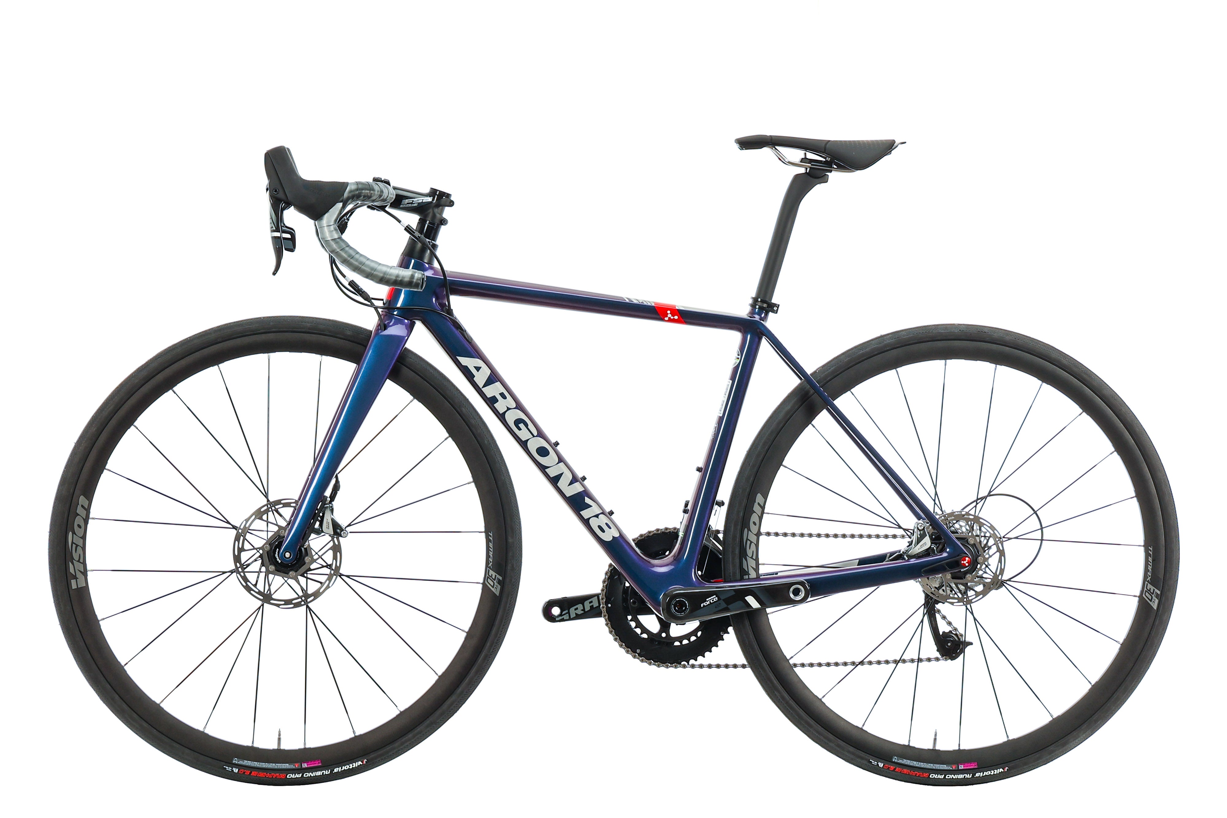 Argon 18 Gallium Disc SRAM Force 22 Road Bike 2023 - X Small Size | Lightweight Carbon Frame for Racing & Endurance | Perfect for Competitive Cyclists & Long-Distance Rides