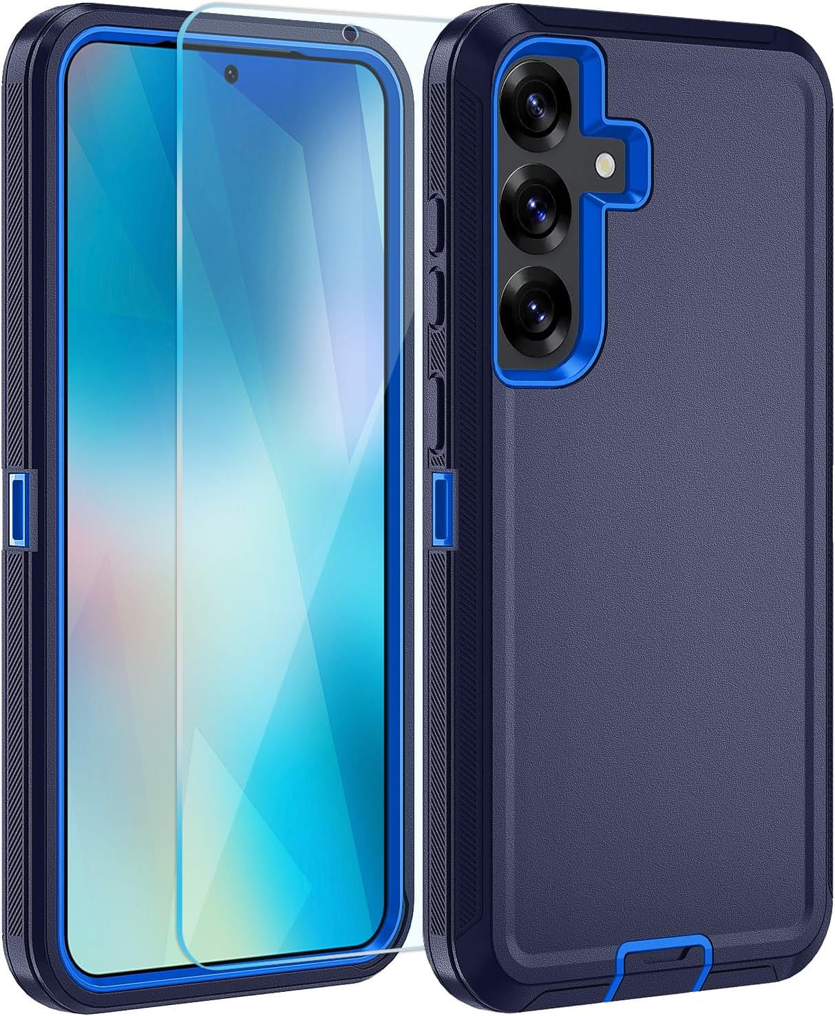Samsung Galaxy S25 Plus Case - Military Grade Shockproof Protective Cover with Rugged Drop Protection, Impact Absorption & Scratch Resistance | Perfect Fit with Precise Cutouts for Wireless Charging | Ideal for Outdoor, Work & Active Lifestyle Use