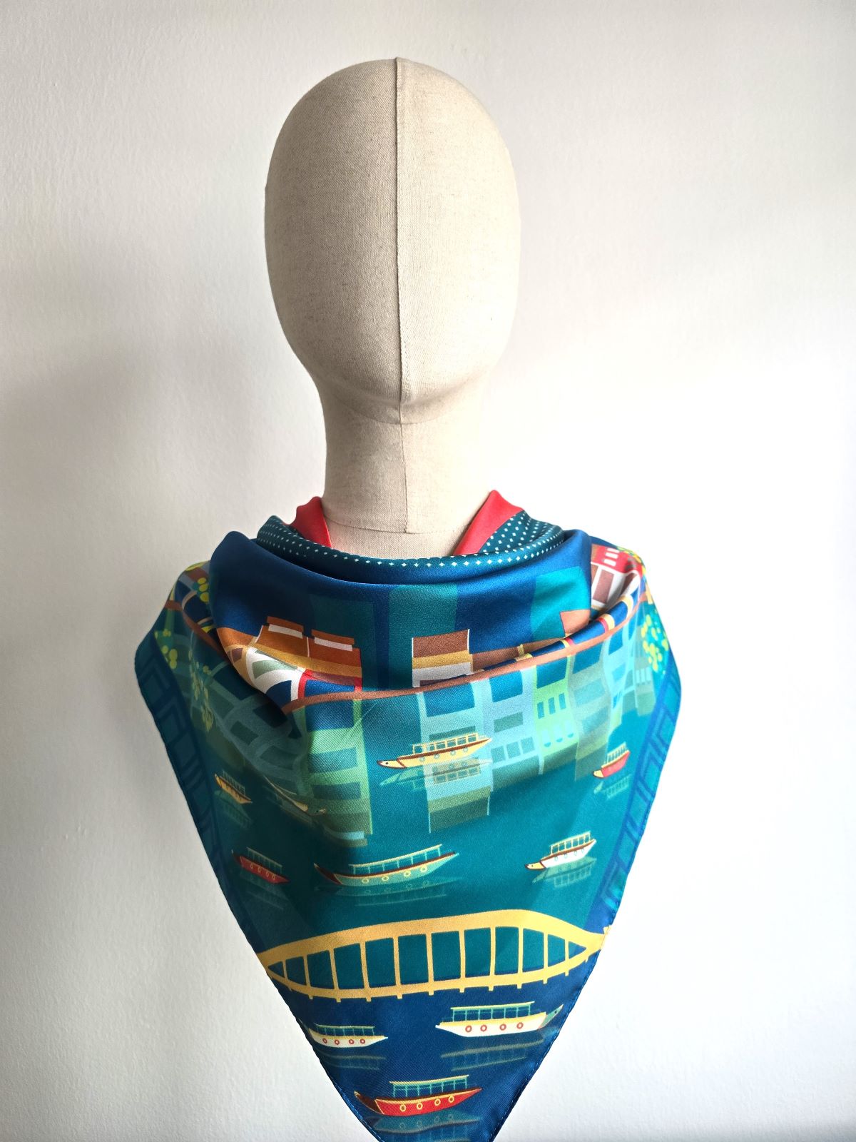 Quay Tales Silk Scarf - Luxury Fashion Accessory for Women, Elegant Gift for Mother's Day, Wedding & Special Occasions