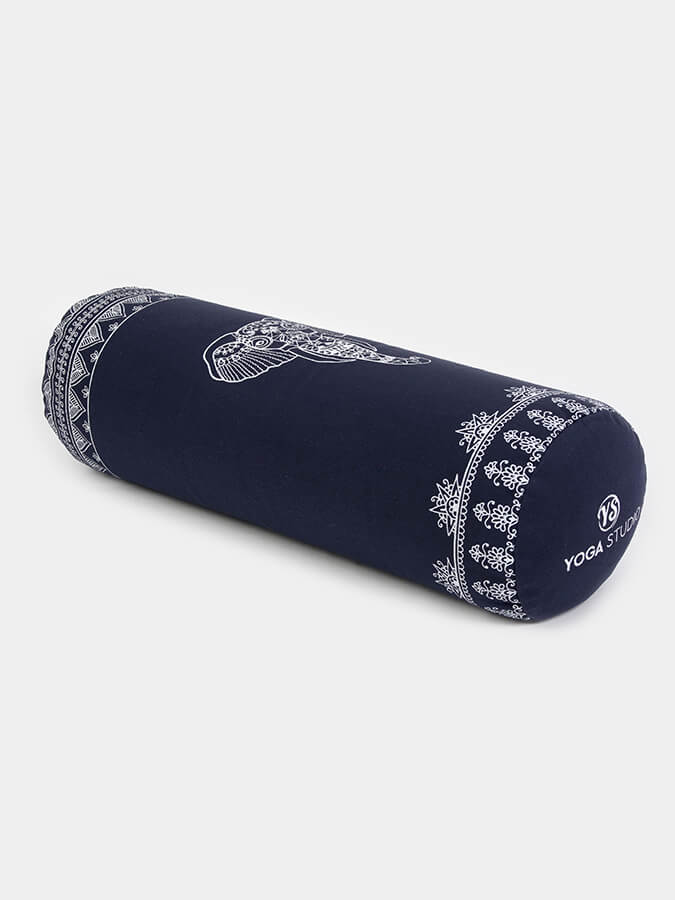Organic Buckwheat Meditation Bolster Cushion for Yoga & Zen - Supportive Elephant Pillow for Home Studio, Meditation & Relaxation - Perfect for Yoga, Reiki & Stress Relief