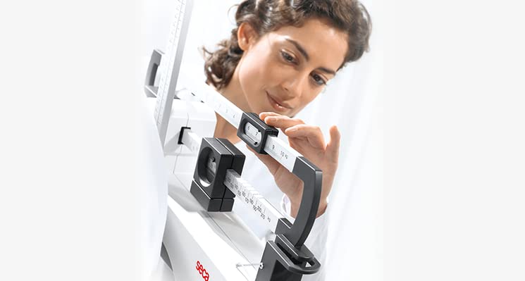 Seca 700 Mechanical Column Scale with Eye-Level Beam - Accurate Weight Measurement for Medical Offices, Gyms & Home Use
