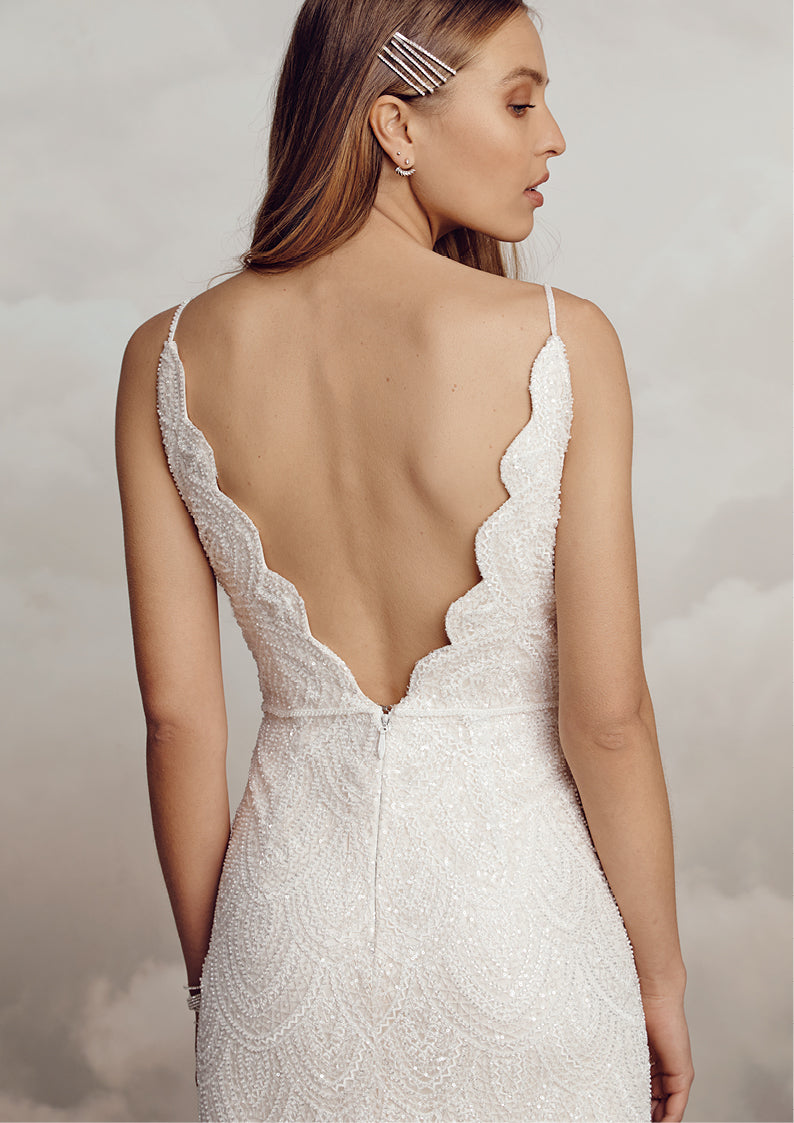 BHLDN Catherine Deane Wesley Gown - Elegant Wedding Dress for Brides | Perfect for Beach, Garden & Formal Weddings