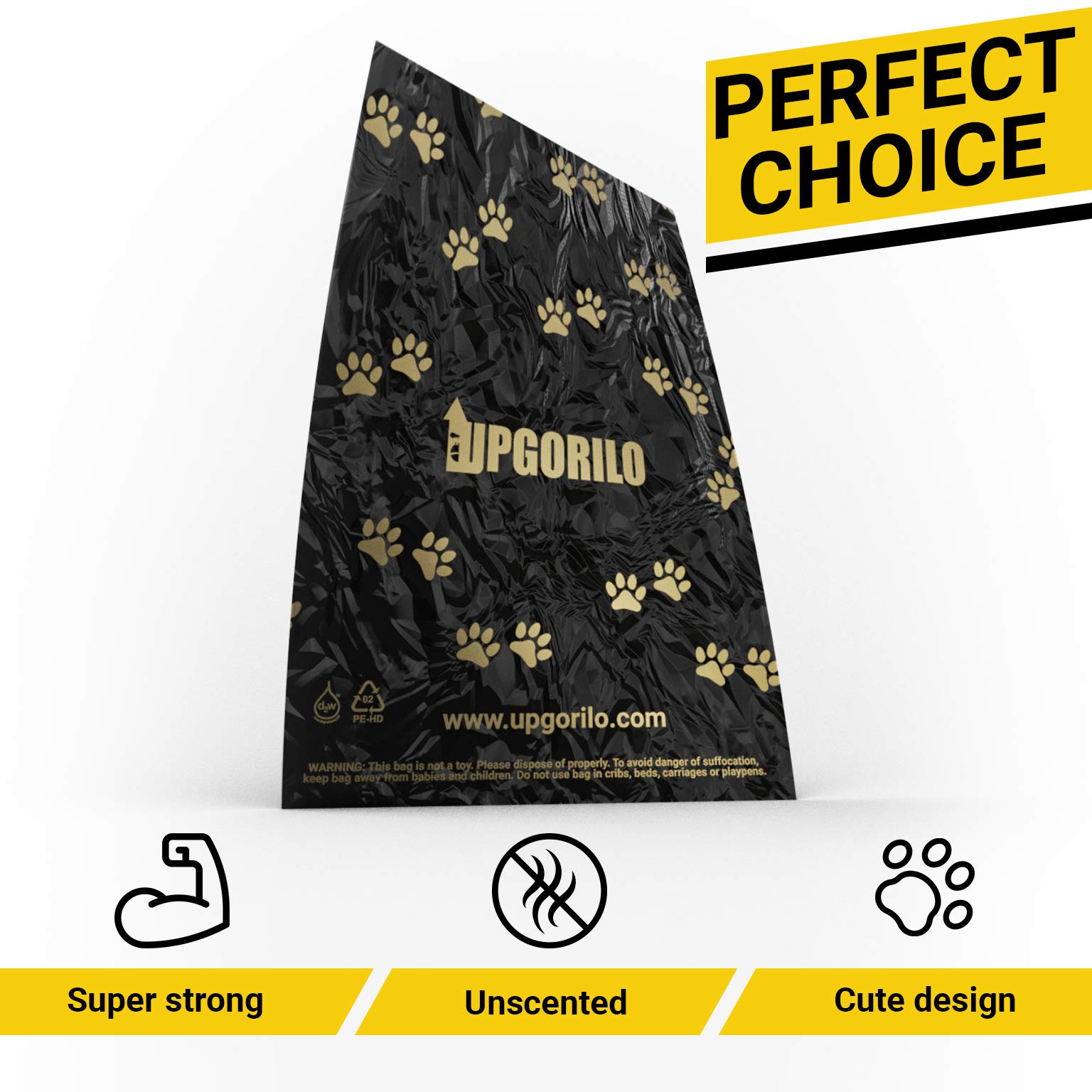 Premium Dog Waste Station Bags - 3 Rolls, 600 Extra Thick & Strong Leak-Proof Dog Poop Bags (8