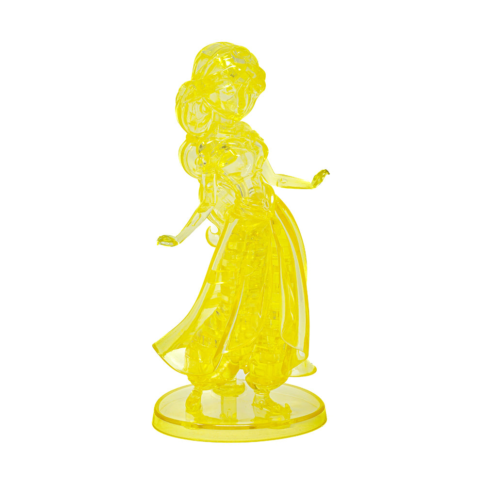 Disney Princess Jasmine 3D Crystal Puzzle - 33 Piece Brain Teaser for Adults & Kids | Perfect for Family Game Night, Birthday Gifts & Disney Collectors