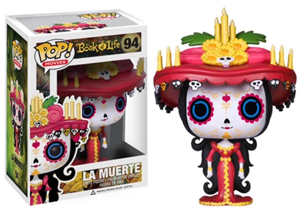Funko POP Movies Action Figure: Book of Life - La Muerte Collectible Vinyl Figure | Perfect for Movie Fans, Collectors & Home Decor | Great Gift for Halloween, Dia de los Muertos & Pop Culture Enthusiasts
