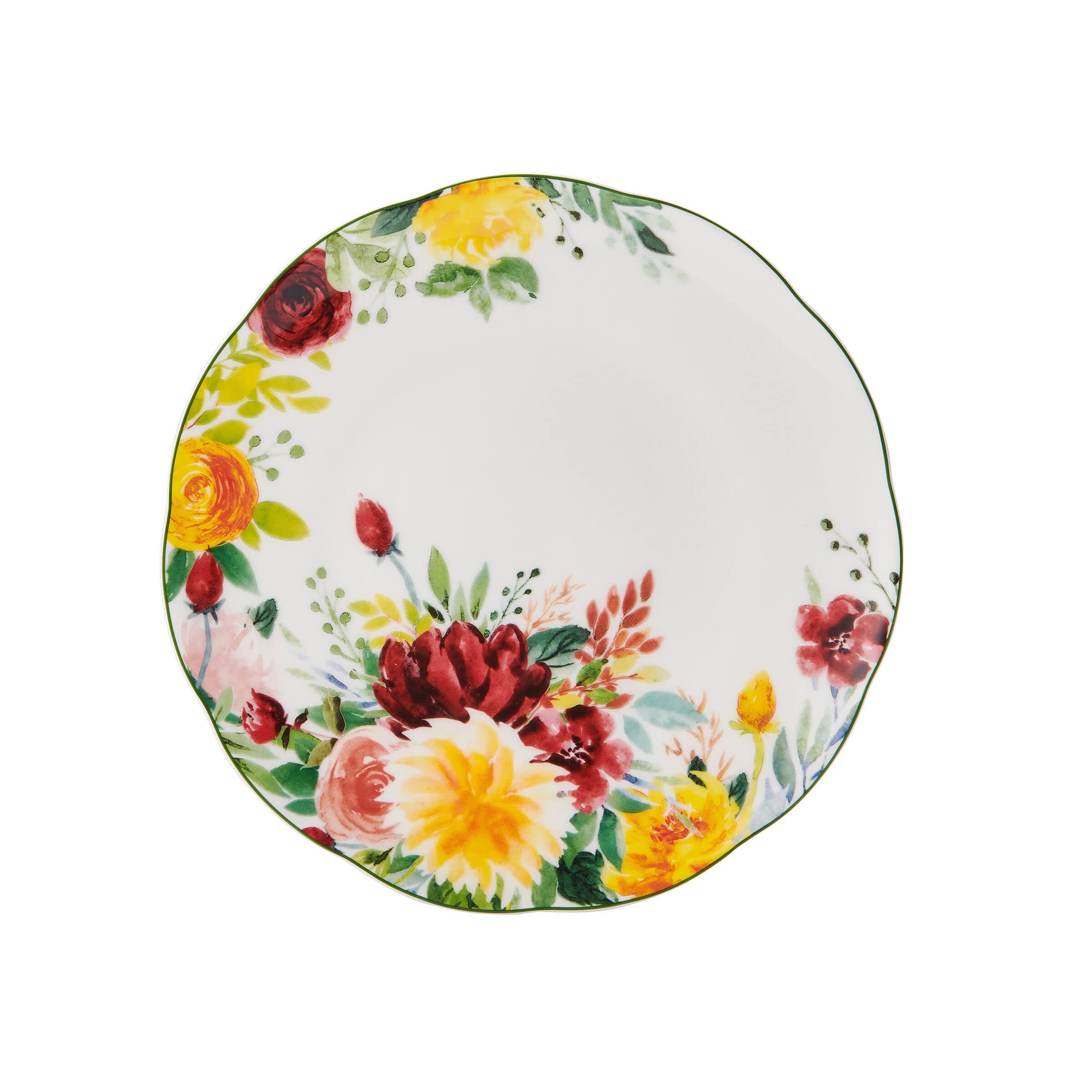 Premium Mikasa Clara 16-Piece Bone China Dinnerware Set - Lightweight & Chip Resistant, Service for 4 - Elegant Table Setting for Fine Dining & Special Occasions