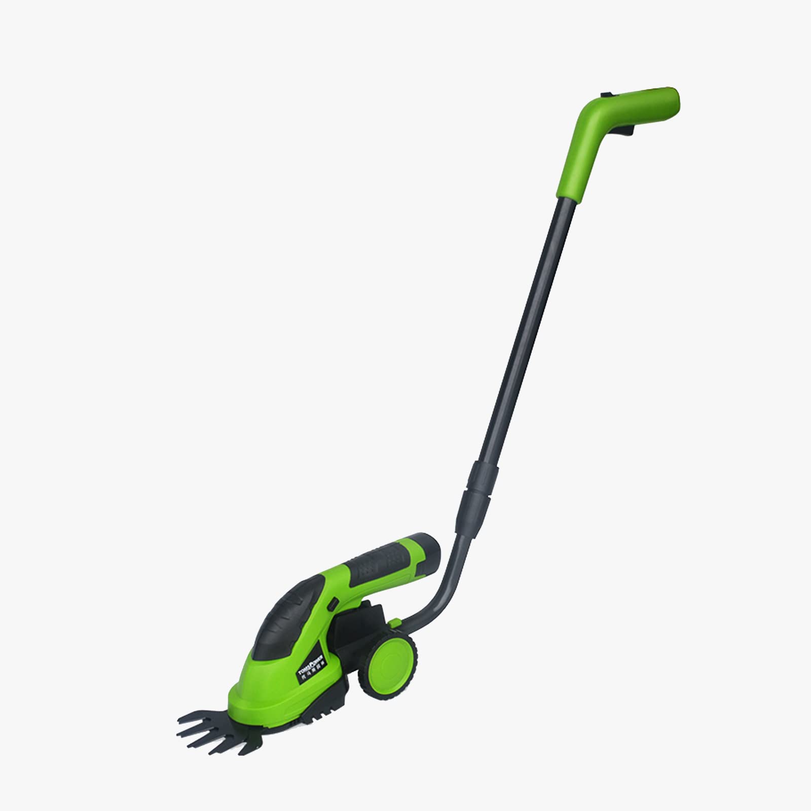 Electric Cordless Grass Trimmer - 1500mAh Battery Lawn Mower with Retractable Pole & Charger - Lightweight Portable Weed Trimmer for Home Garden, Yard, and Lawn Care - Perfect for Edging, Trimming, and Maintaining Green Spaces