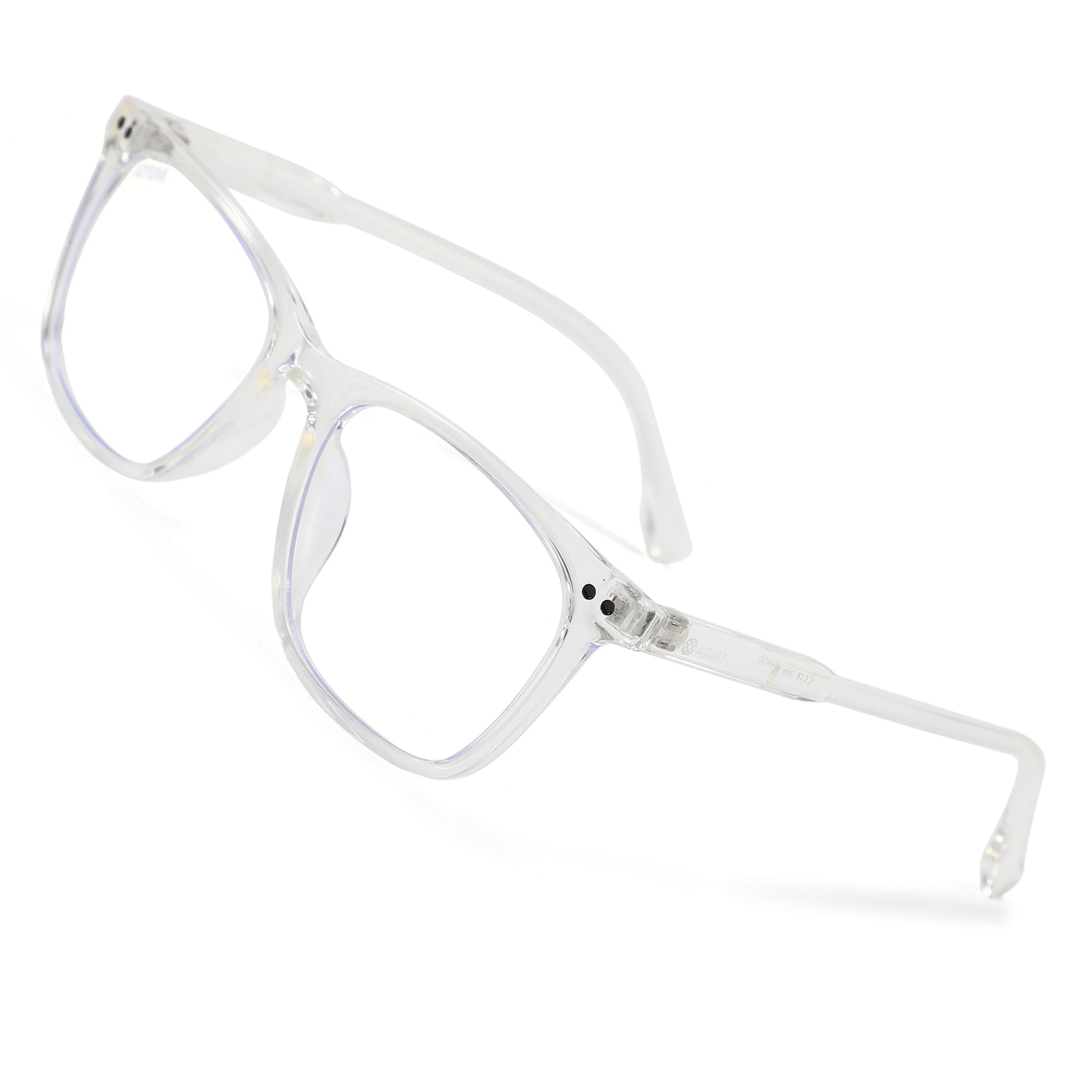 ATOM 100% UV Protection Blue Light Blocking Glasses for Kids - Anti Eyestrain Computer Glasses for Children Studying Online & Gaming