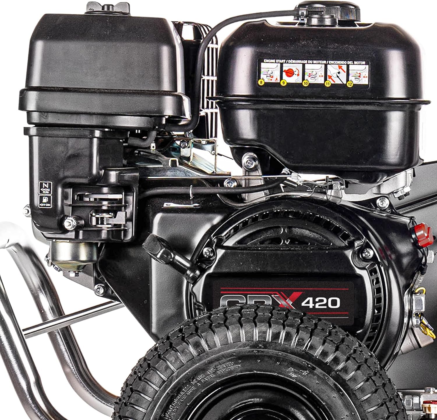 Simpson ALWB60825 Gas Pressure Washer 4400 PSI 4.0 GPM - for Driveway & Deck Cleaning