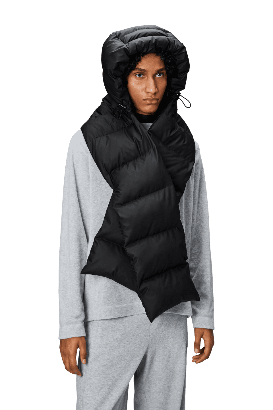 Rains Alta Vision Puffer Hood W3T3 - Waterproof Winter Jacket for Men & Women | Warm Insulated Coat for Outdoor Activities, Hiking & Snow Sports