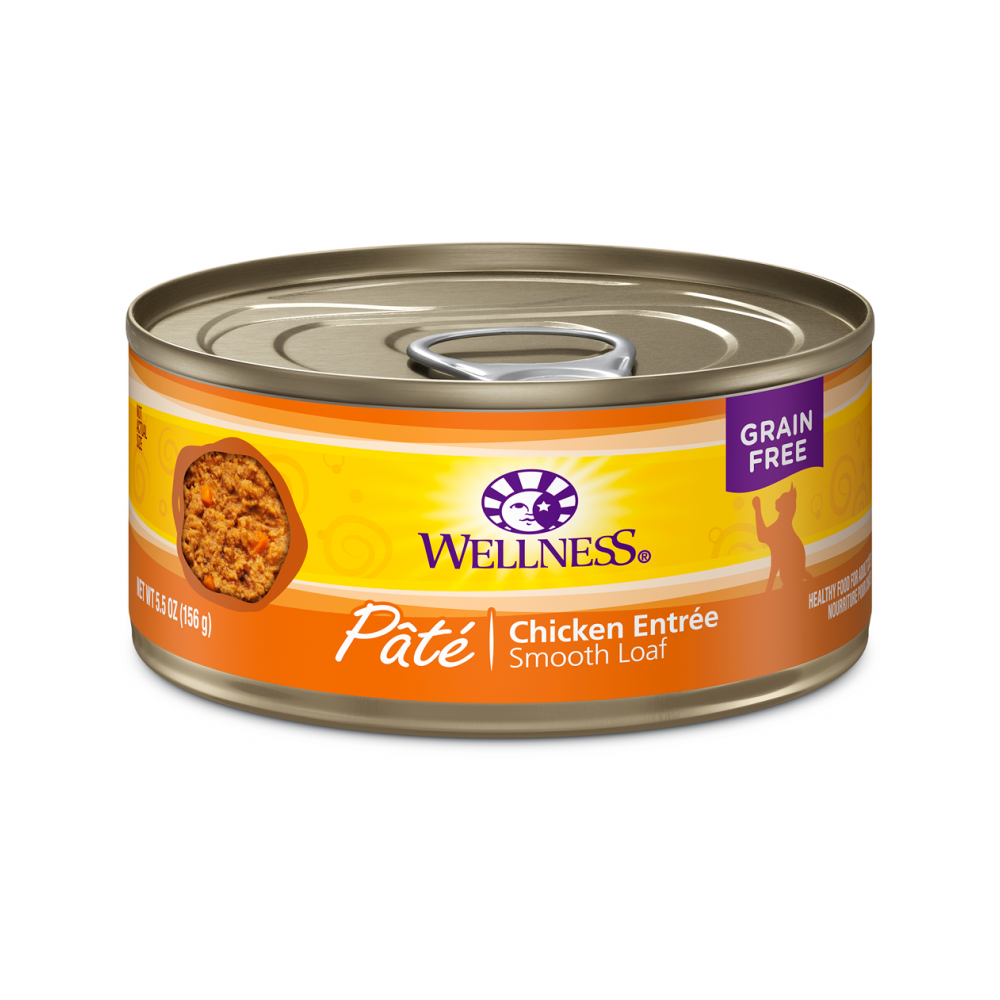 Premium Chicken Pate Cat Food - Grain-Free Complete Health Wet Food for Cats - High Protein, Natural Ingredients - Perfect for Kittens, Adults & Senior Cats - Ideal for Mealtime, Treats & Weight Management