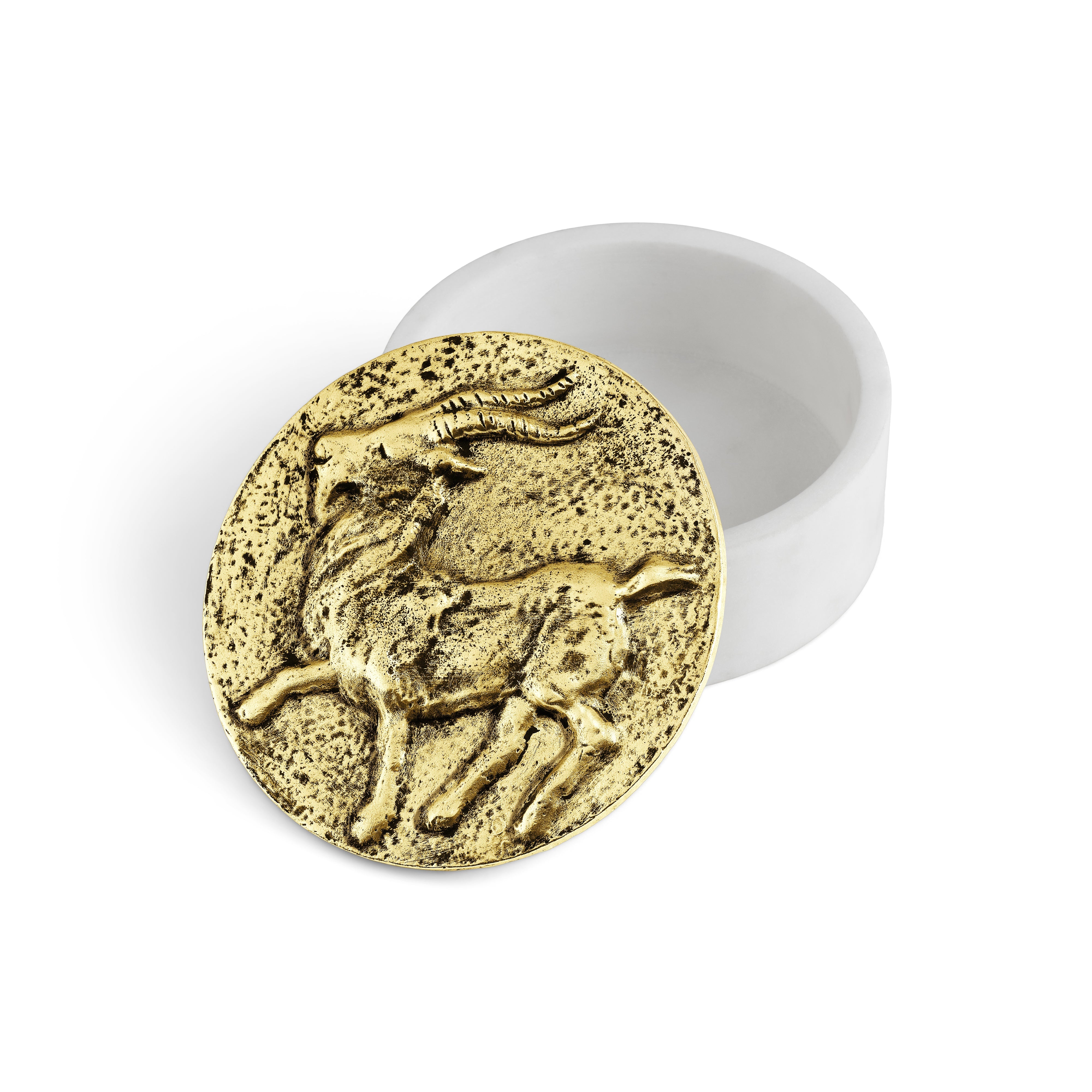 Zodiac Gift Box for Capricorn - Perfect Birthday Present, Astrology Lover Gift, Horoscope Themed Jewelry Storage & Decorative Box for Home & Office