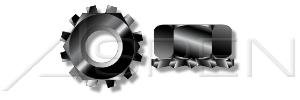 4000pcs 10-24 Lock Nuts K-Lock Regular Steel Black Oxide - Heavy Duty Fasteners for Automotive, Machinery & Industrial Equipment