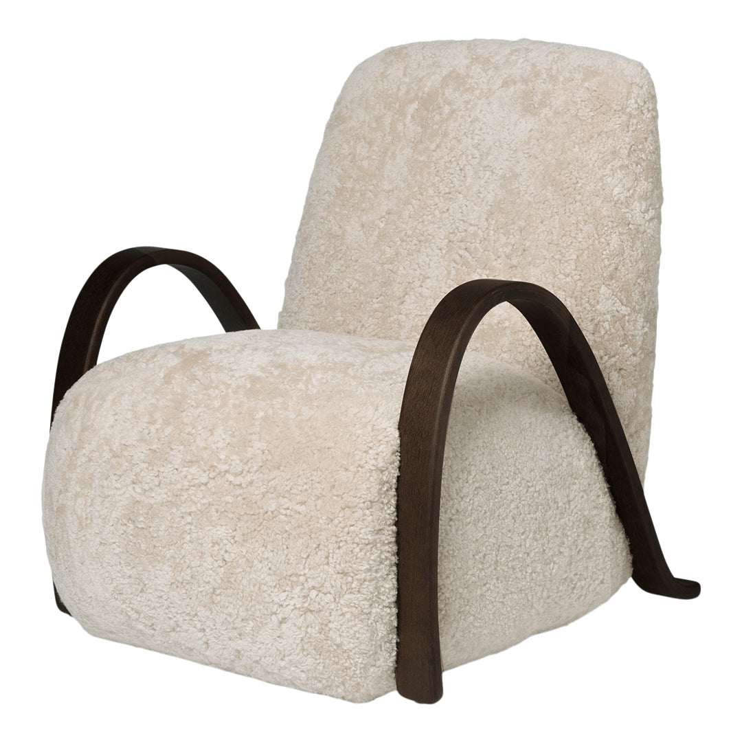 Buur Lounge Chair - Modern Comfortable Accent Chair for Living Room, Bedroom, or Office - Perfect for Relaxing, Reading, and Lounging