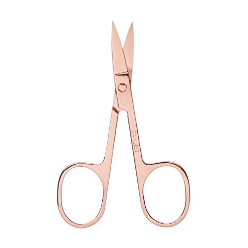 Premium Rose Gold Nail Scissors - Professional Stainless Steel Manicure & Pedicure Tools for Home Salon, Travel, and Grooming Kit