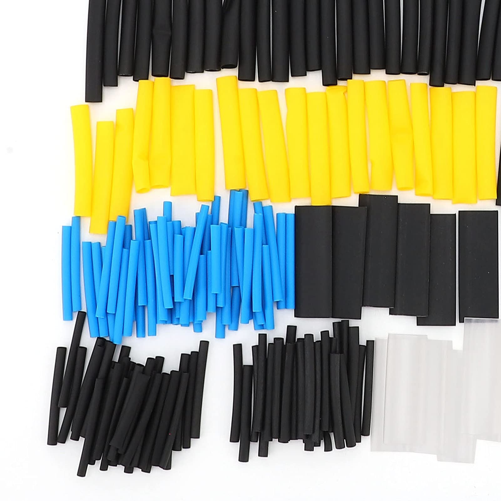 580Pcs Waterproof Heat Shrink Tube Set - 2:1 Shrink Ratio, High Strength Nylon Tubing for Electrical Wiring, Circuit Protection & DIY Projects - Perfect for Automotive, Marine & Home Electronics Repair
