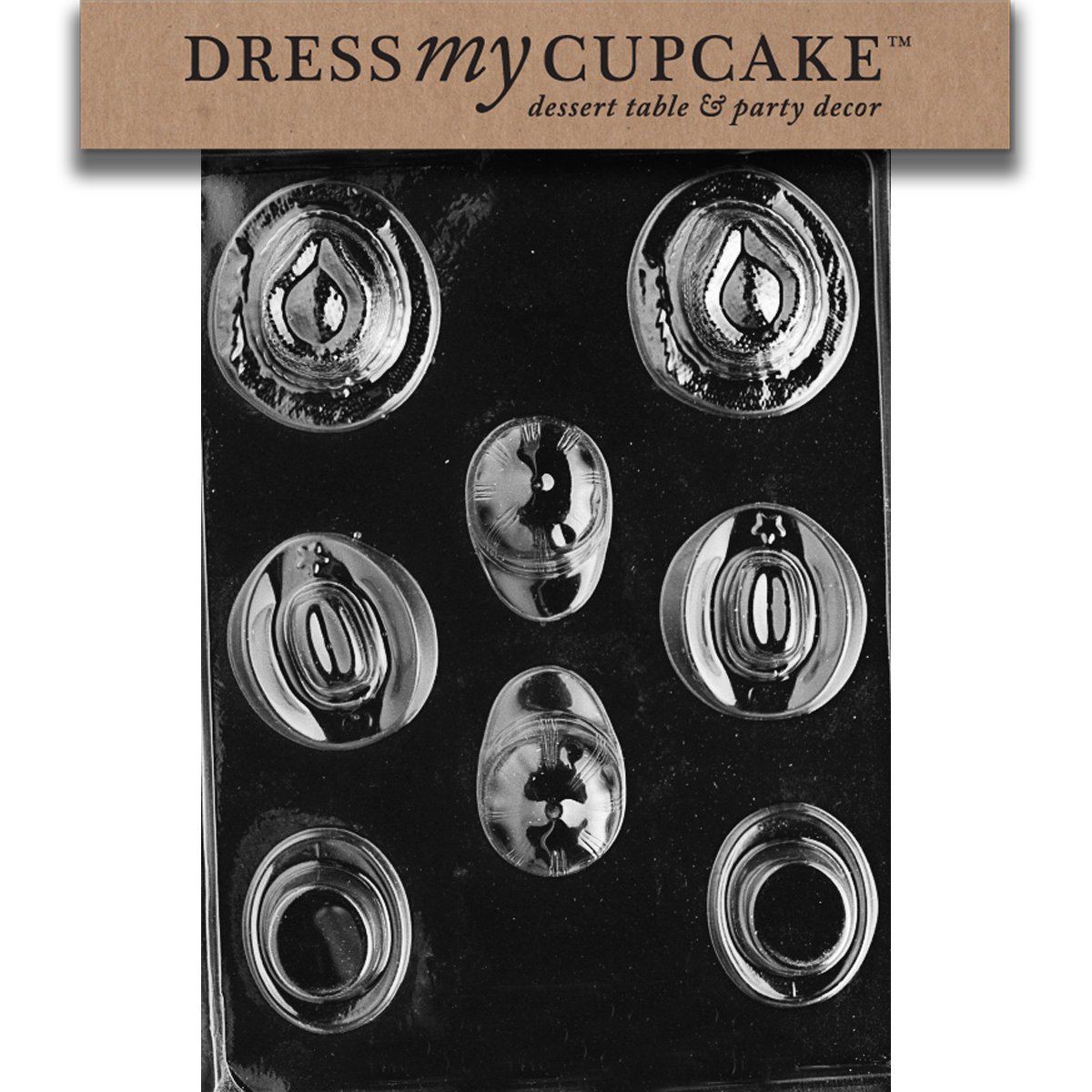 Premium Chocolate Candy Mold for Cupcakes - Assorted Hats Design | Perfect for Baking, Cake Decorating, and Party Treats