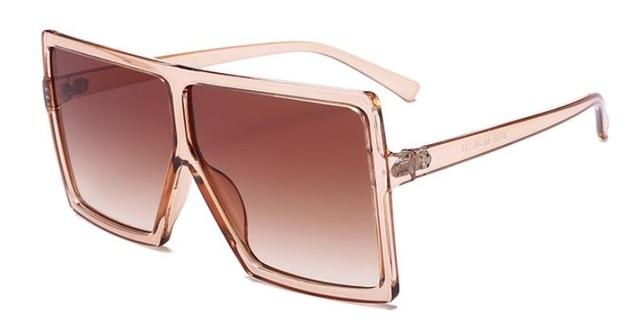 Stylish Oversized Sunglasses for Women - UV Protection & Fashionable Shades - Perfect for Beach, Driving & Outdoor Activities
