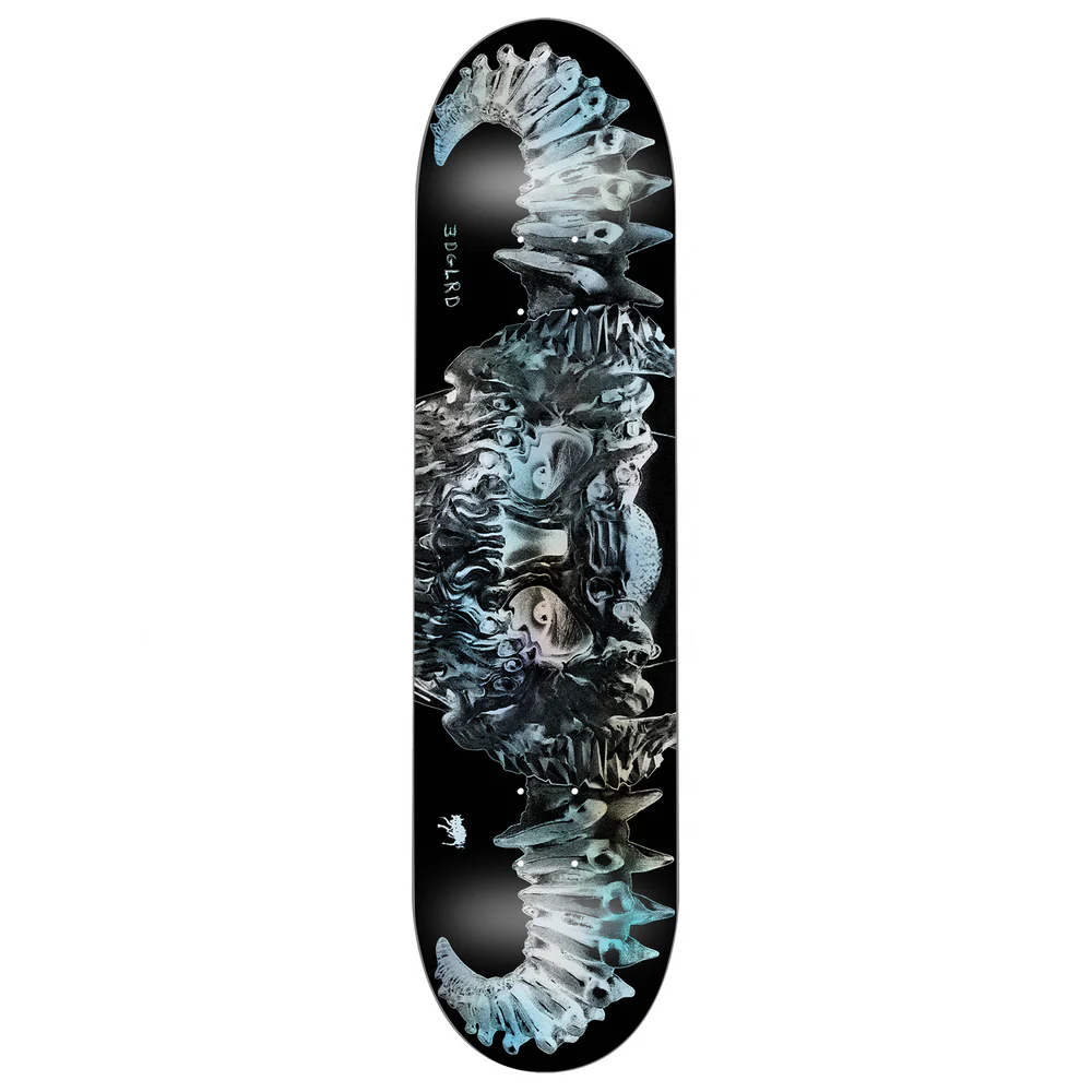 EDGLRD DMN Team Skateboard Deck (8.25/8.5 Inch) - Professional Street Skateboard for Tricks and Commuting | Perfect for Skate Parks, Urban Riding, and Beginners