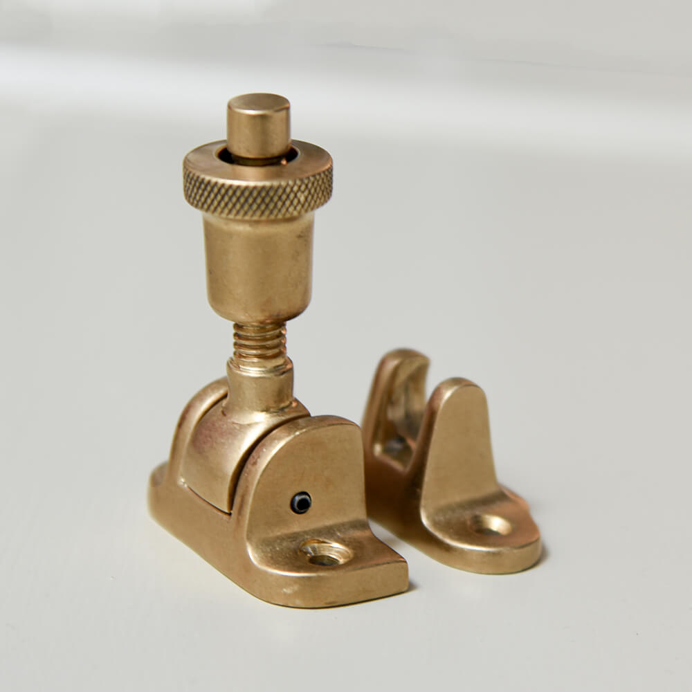 Vintage Brass Brighton Sash Window Fastener - Classic Home Security Hardware for Traditional Windows - Perfect for Victorian & Heritage Home Restoration Projects