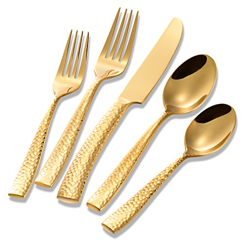 Gold Hammered