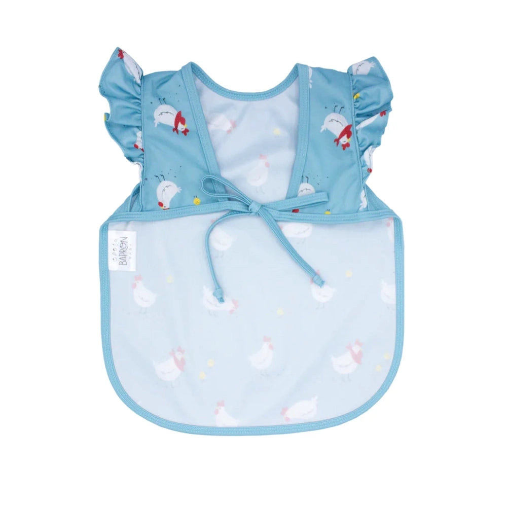 Little Chickies Baby Bibs for Toddlers 6 Months+ - Soft, Adjustable & Waterproof Feeding Bibs for Messy Meals, Snacks & Playtime
