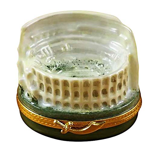 Rochard Travel Art Limoges Box - Hand-Painted Coliseum Rome Trinket Box | Perfect for Collectors, Home Decor & Gift Giving