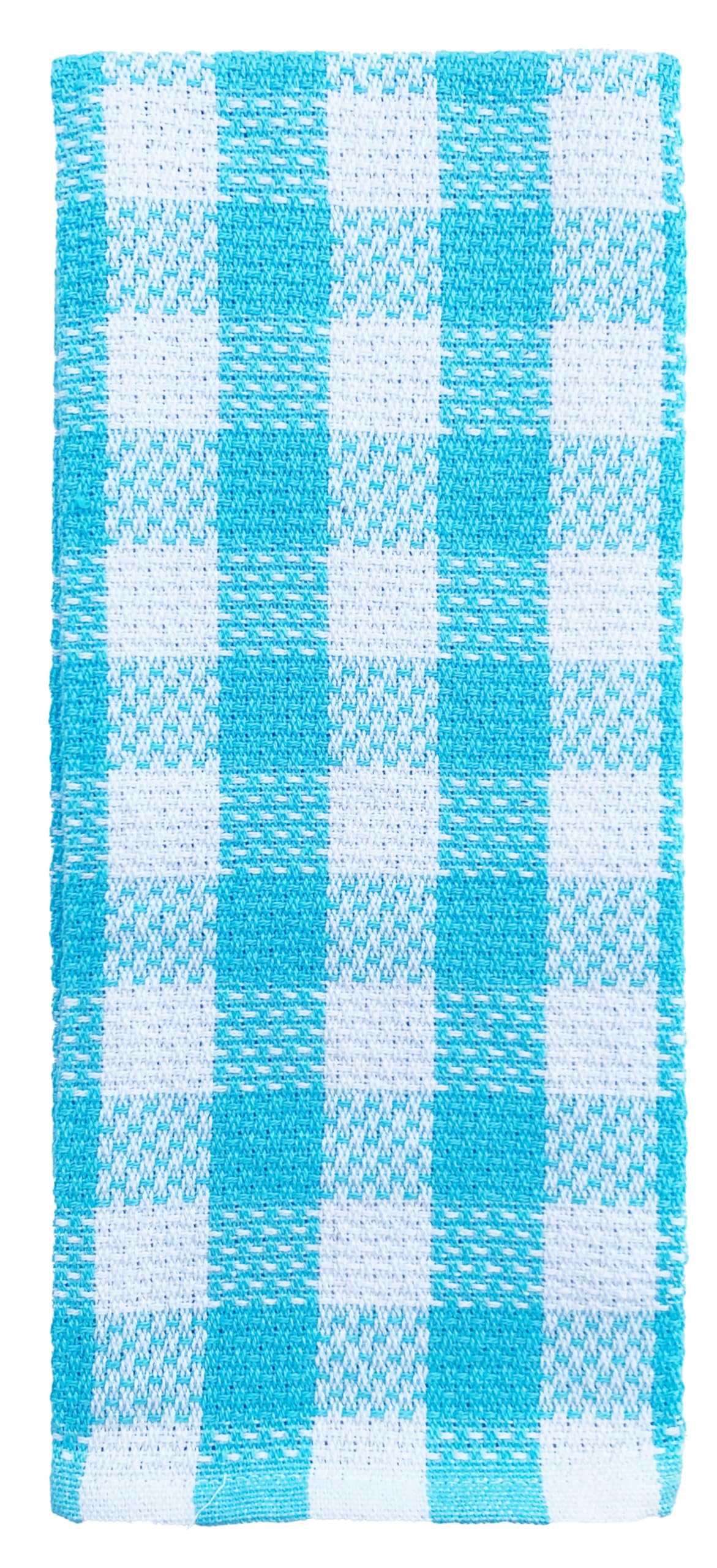 Buffalo Plaid Teal Kitchen Towels Set - 100% Cotton Dishcloths for Washing & Drying Dishes - 8-Piece Set for Kitchen & Dining