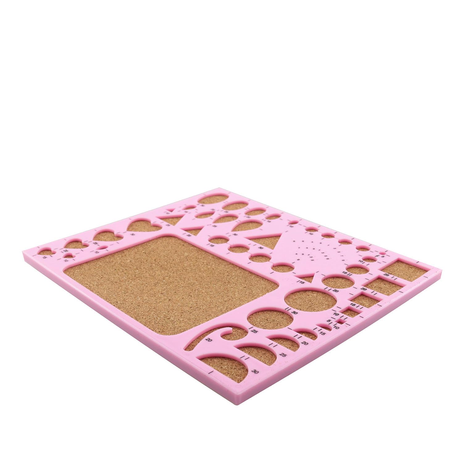 JCBIZ Pink DIY Paper Quilling Template Set - Paper Quilling Board, Mould & Crimper Tool for Paper Strips - Perfect for DIY Art Crafts, Scrapbooking, Greeting Cards & Home Decor