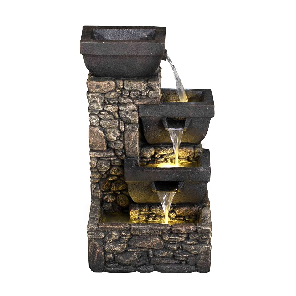 Litedeer Labyrint Indoor Water Fountain with Automatic Pump - 20