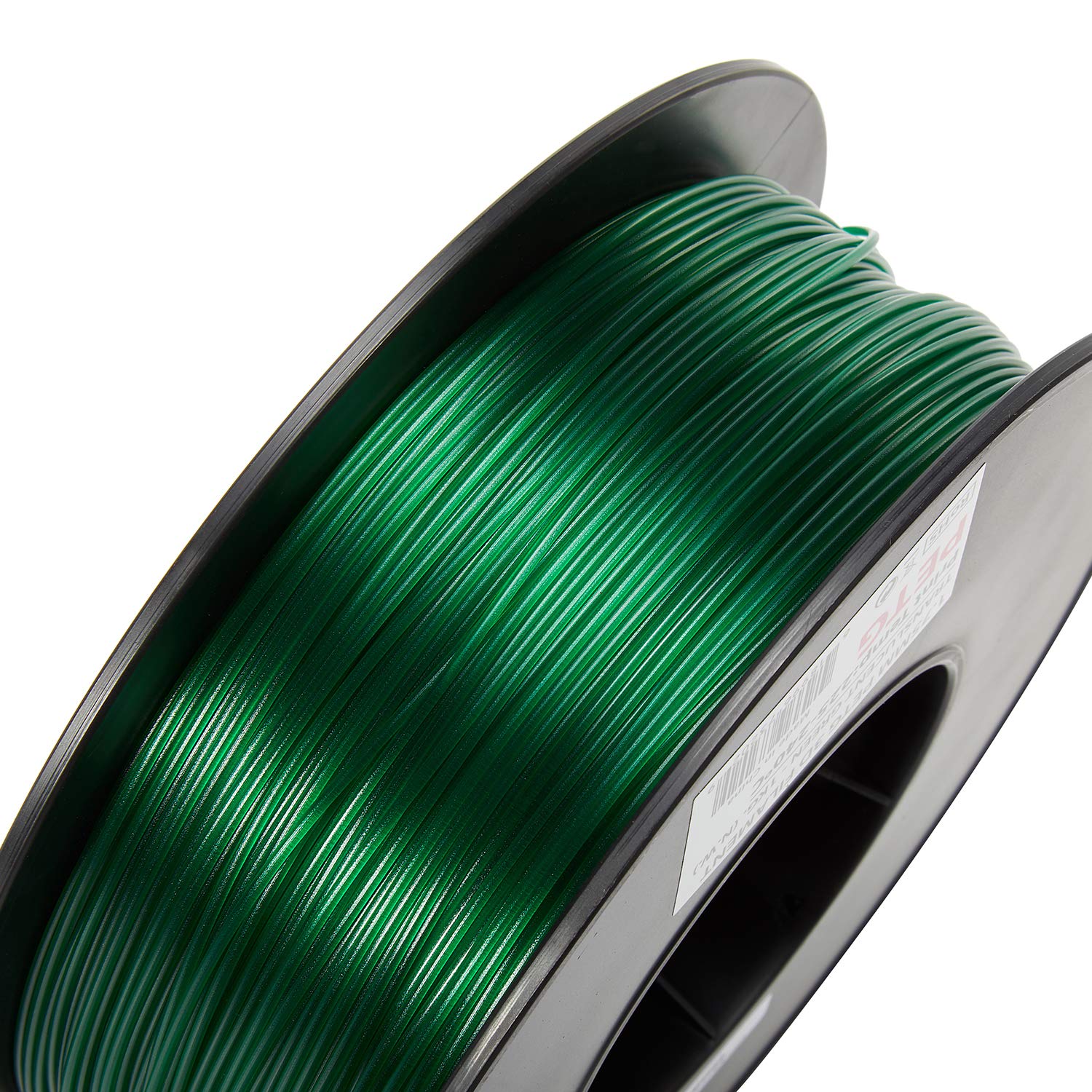 Premium PETG Filament 1.75mm for 3D Printing - Translucent Green 1KG Spool with High Precision (±0.03mm) - Ideal for Functional Prototypes, Cosplay Props & DIY Projects