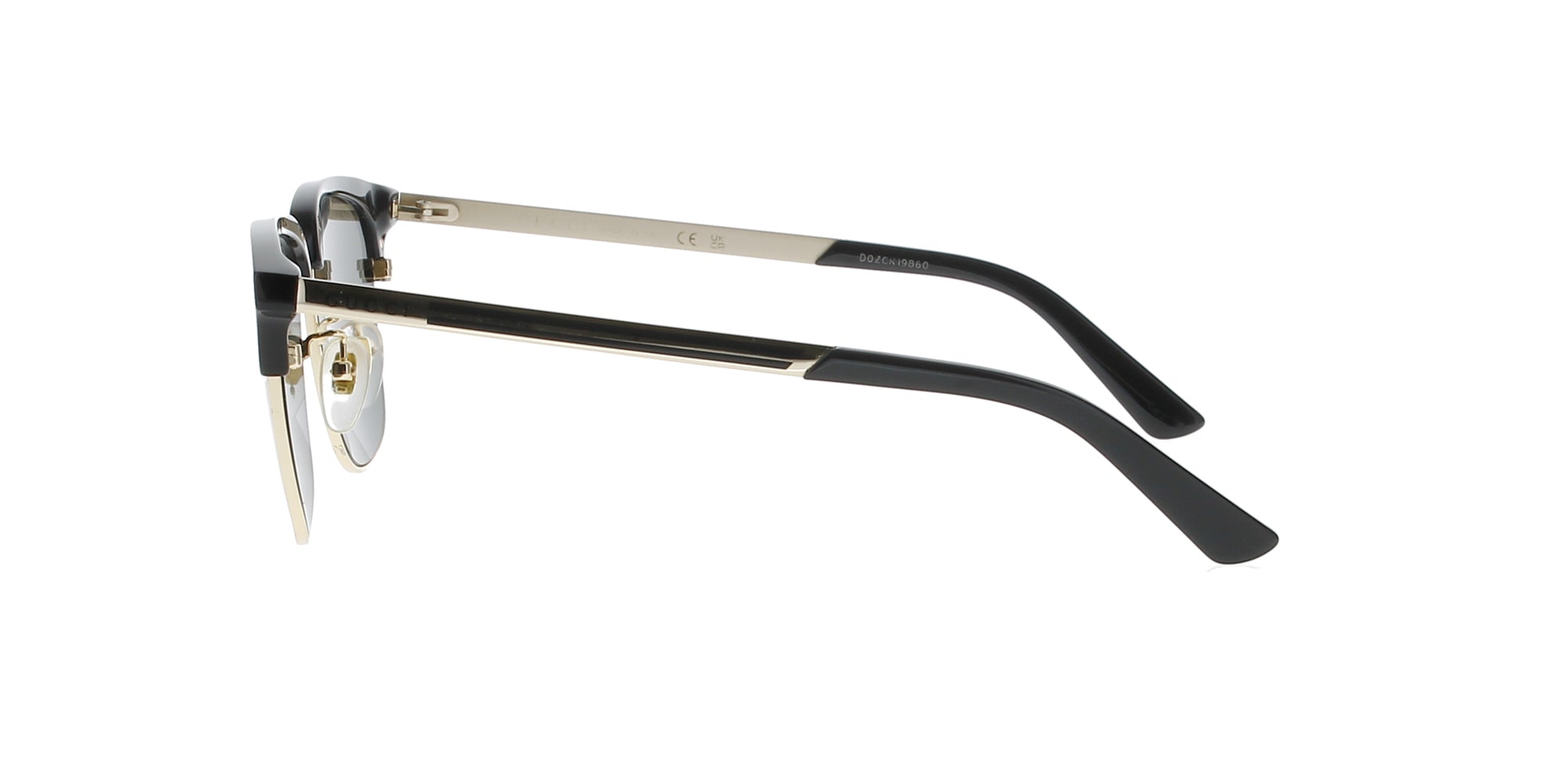 Luxury Black and Gold Square Gucci Sunglasses for Women & Men – UV Protection Designer Shades for Fashion, Travel & Outdoor Activities