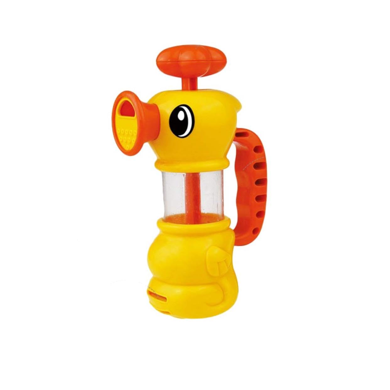 FAVOMOTO 3-Piece Water Spray Bath Toys Set - Manual Bathtub Sprinklers for Kids (Yellow) | Fun Outdoor & Indoor Water Play for Pool, Beach, and Baby Bath Time