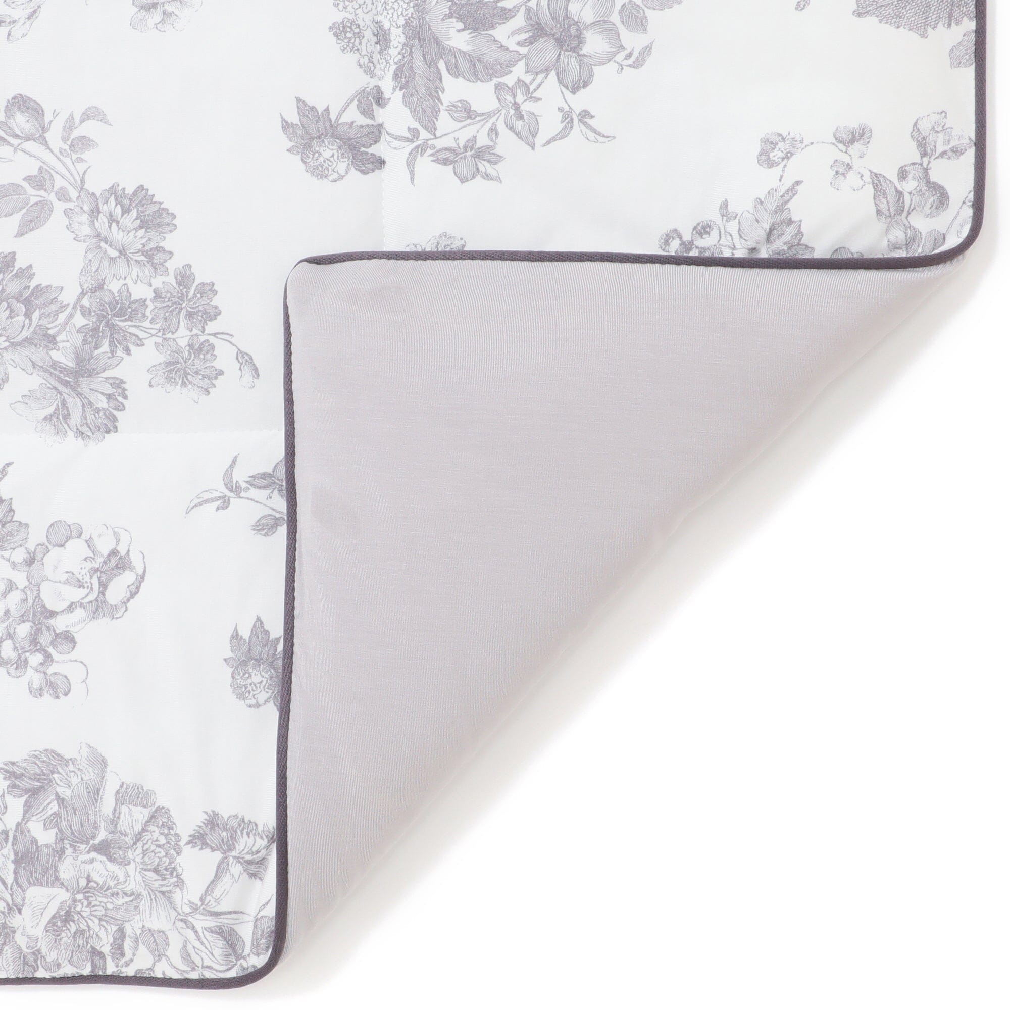 Fuwaro Cooling Quilt - Classic Floral Design Single Size Bedding for Hot Sleepers - Perfect for Summer Nights & Warm Climate Comfort