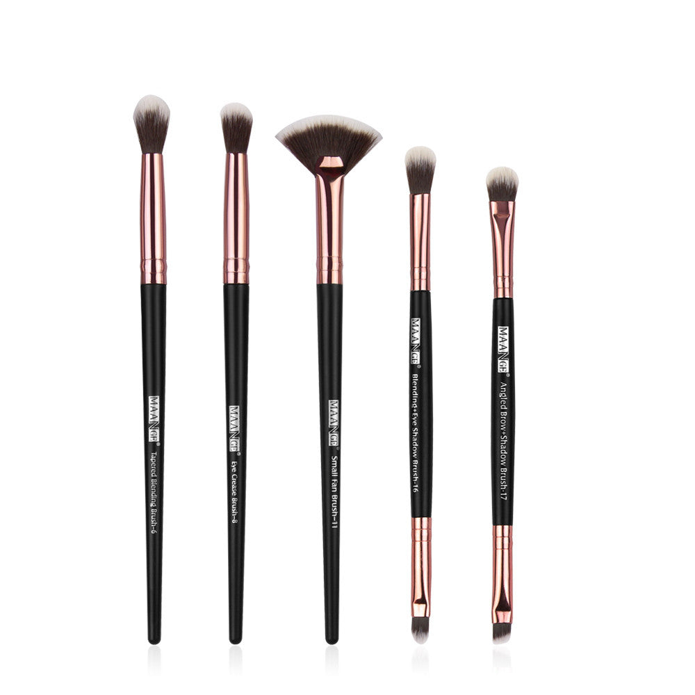 Professional Makeup Brush Set - 12 Piece Vegan & Cruelty-Free Cosmetics Brushes for Foundation, Blending, Contouring - Perfect for Everyday Makeup & Professional Use