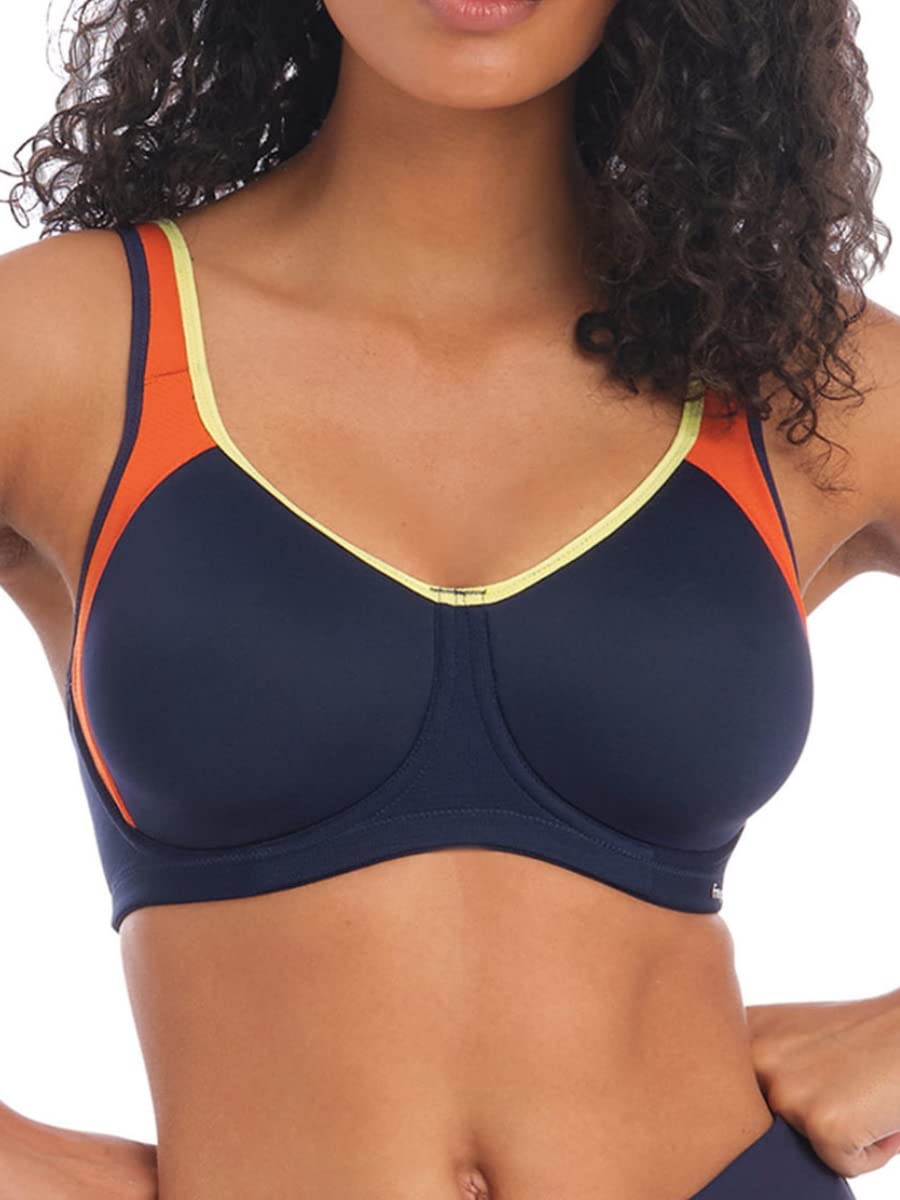 Freya Women's Active Underwire Molded Sports Bra - High Support Workout Bra for Running, Yoga & Gym - Comfortable & Breathable Design